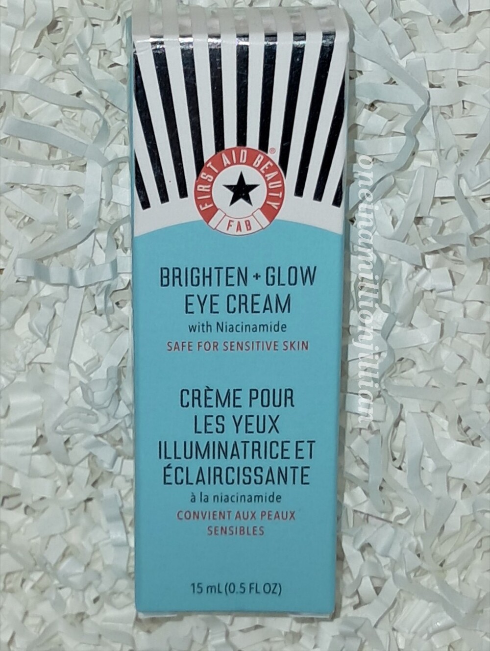 First Aid Beauty Brighten & Glow Eye Cream with Niacinamide
